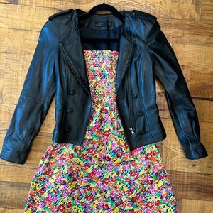 Zara Leather Jacket XS